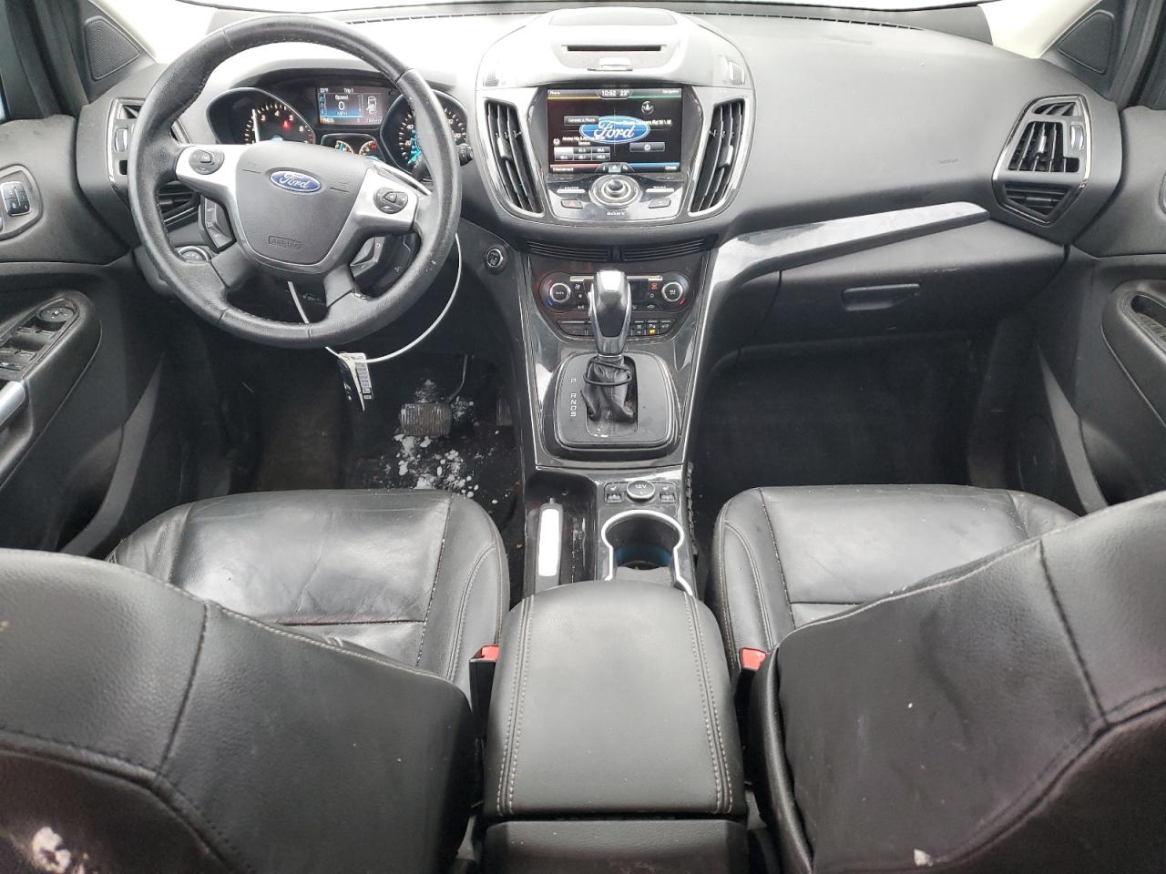 2014 Ford Escape VIN 1FMCU9J98EUD36431 Copart auction photo, rear end / frame damage damage thumbnail 8