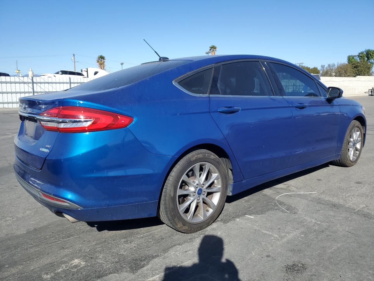 2017 Ford Fusion VIN 3FA6P0HD1HR313296 Copart auction photo, mechanical damage thumbnail 3