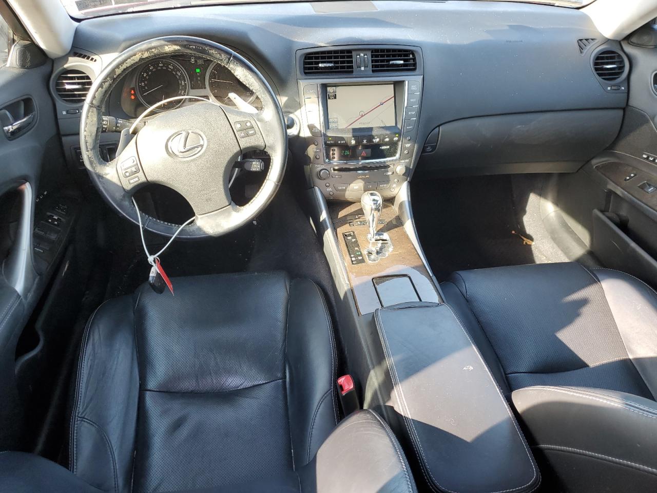 2010 Lexus IS VIN JTHCF5C28A5038519 Copart auction photo, front end / undercarriage damage thumbnail 8