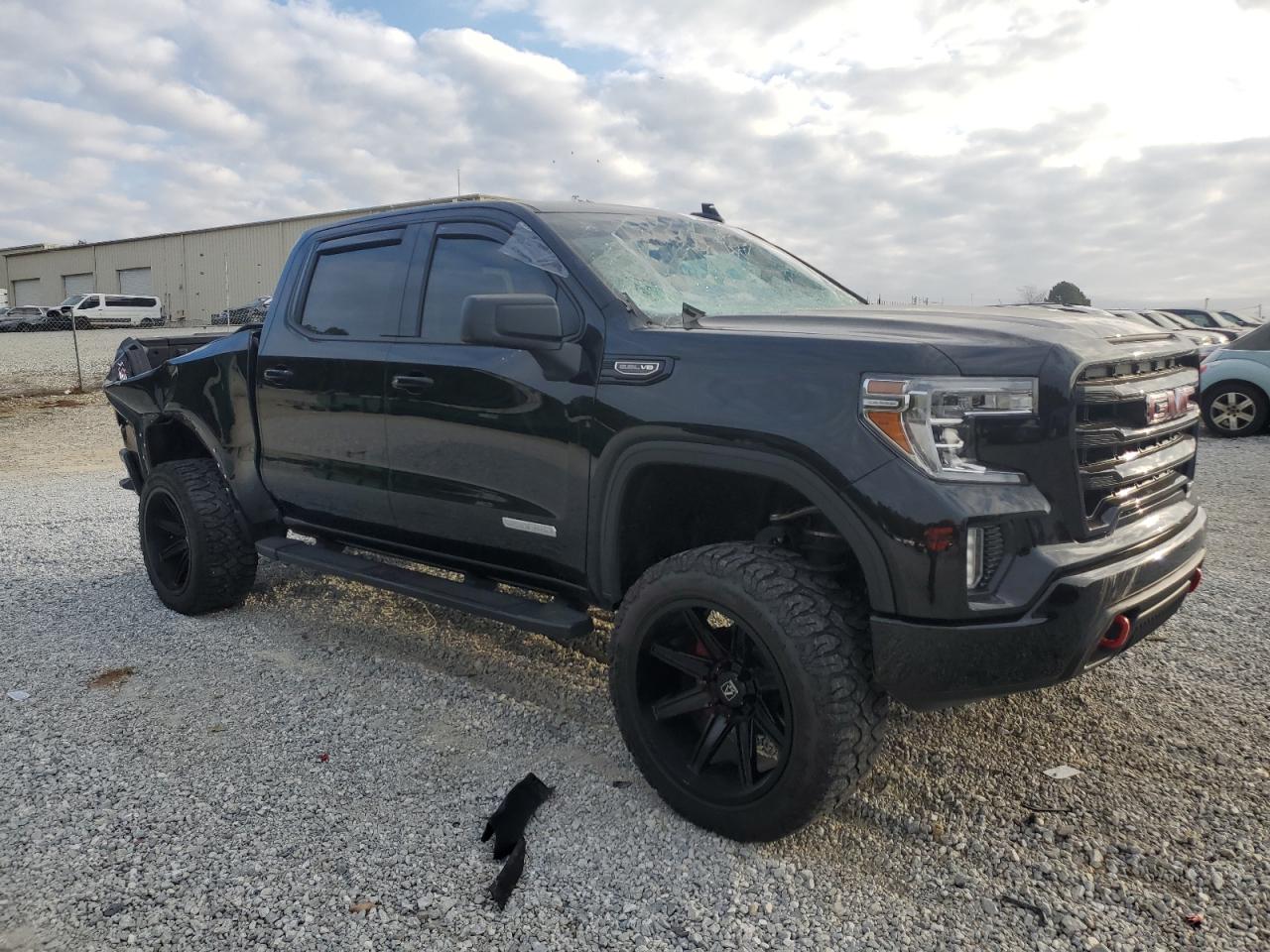 2022 GMC Sierra VIN 3GTU9CED3NG155486 Copart auction photo, rollover damage thumbnail 4