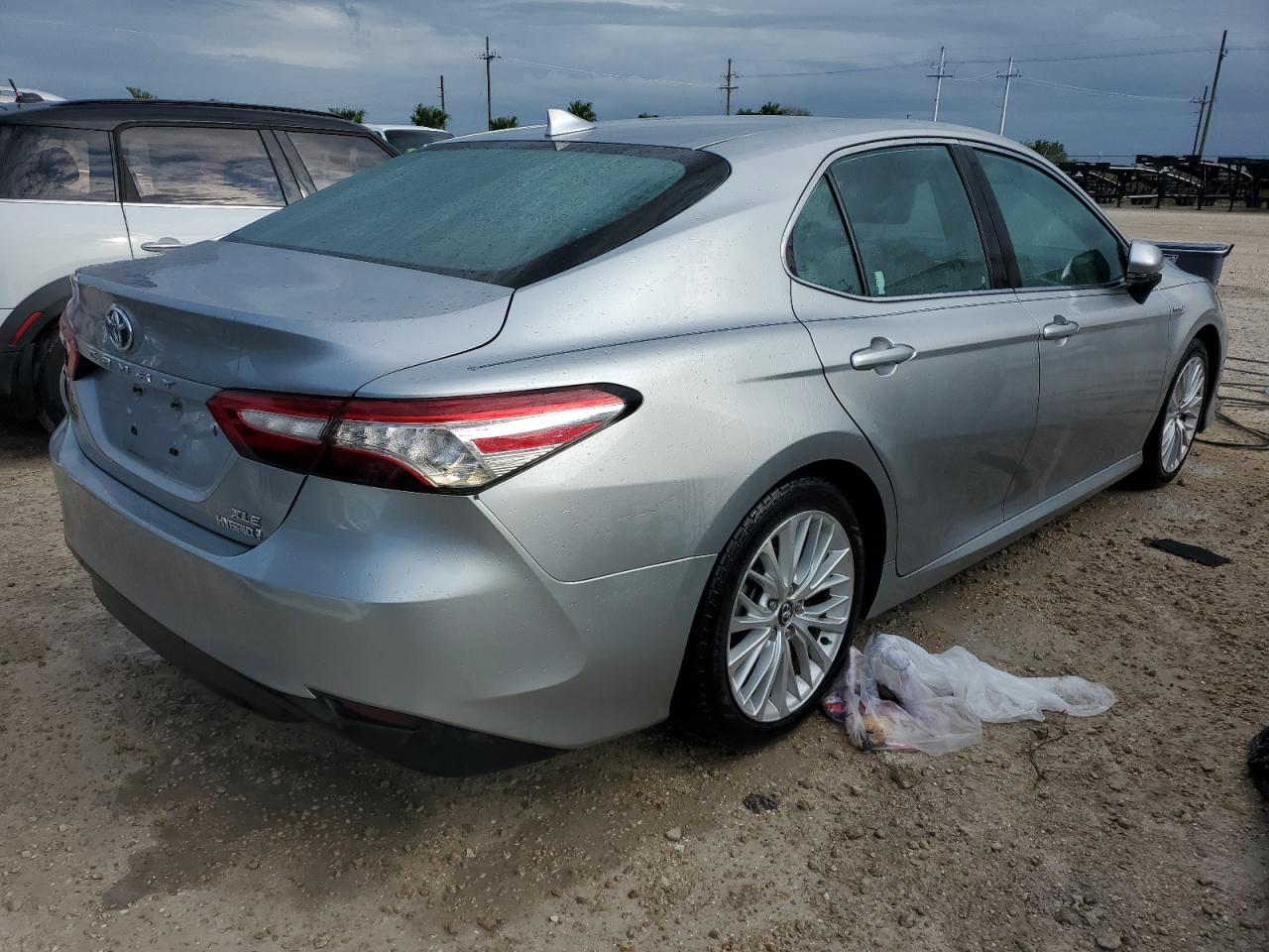 2020 Toyota Camry VIN 4T1F31AK3LU525134 Copart auction photo, water/flood damage thumbnail 3