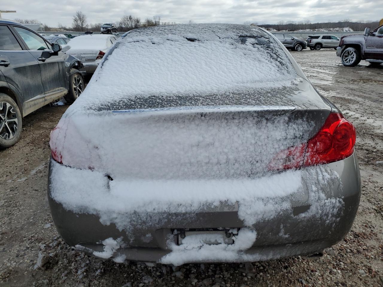 2007 Infiniti G VIN JNKBV61F37M803547 Copart auction photo, side damage thumbnail 6