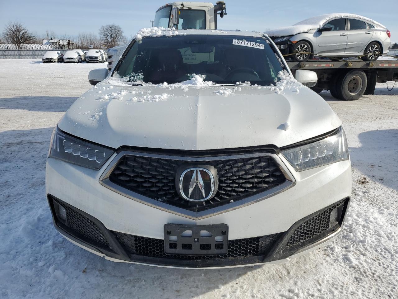 2020 Acura MDX VIN 5J8YD4H09LL800710 Copart auction photo, vandalism / front end damage thumbnail 5