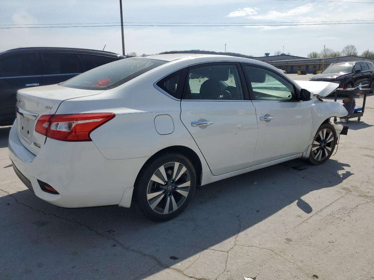 2019 Nissan Sentra VIN 3N1AB7AP8KY221814 Copart auction photo, front end damage thumbnail 3