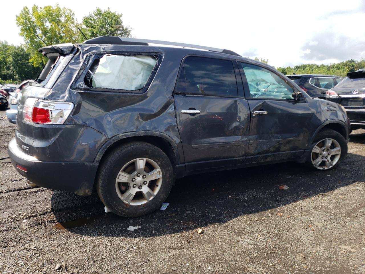 2012 GMC Acadia VIN 1GKKVNED3CJ391151 Copart auction photo, rollover damage thumbnail 3
