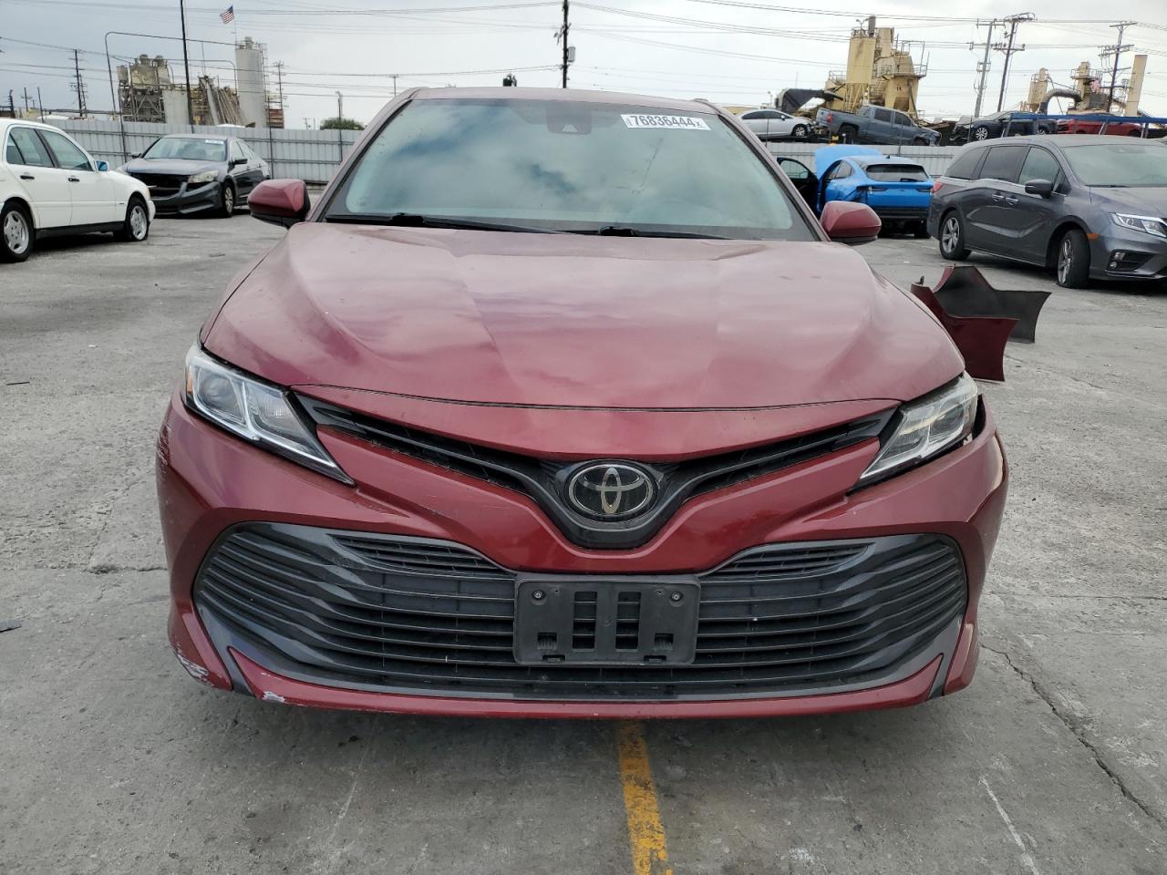 2020 Toyota Camry VIN 4T1C11AKXLU915754 Copart auction photo, rear end / front end damage thumbnail 5