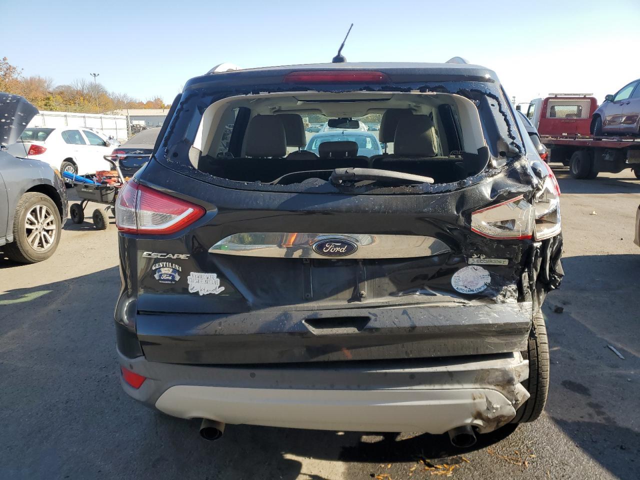 2014 Ford Escape VIN 1FMCU0J92EUE32972 Copart auction photo, rear end damage thumbnail 6