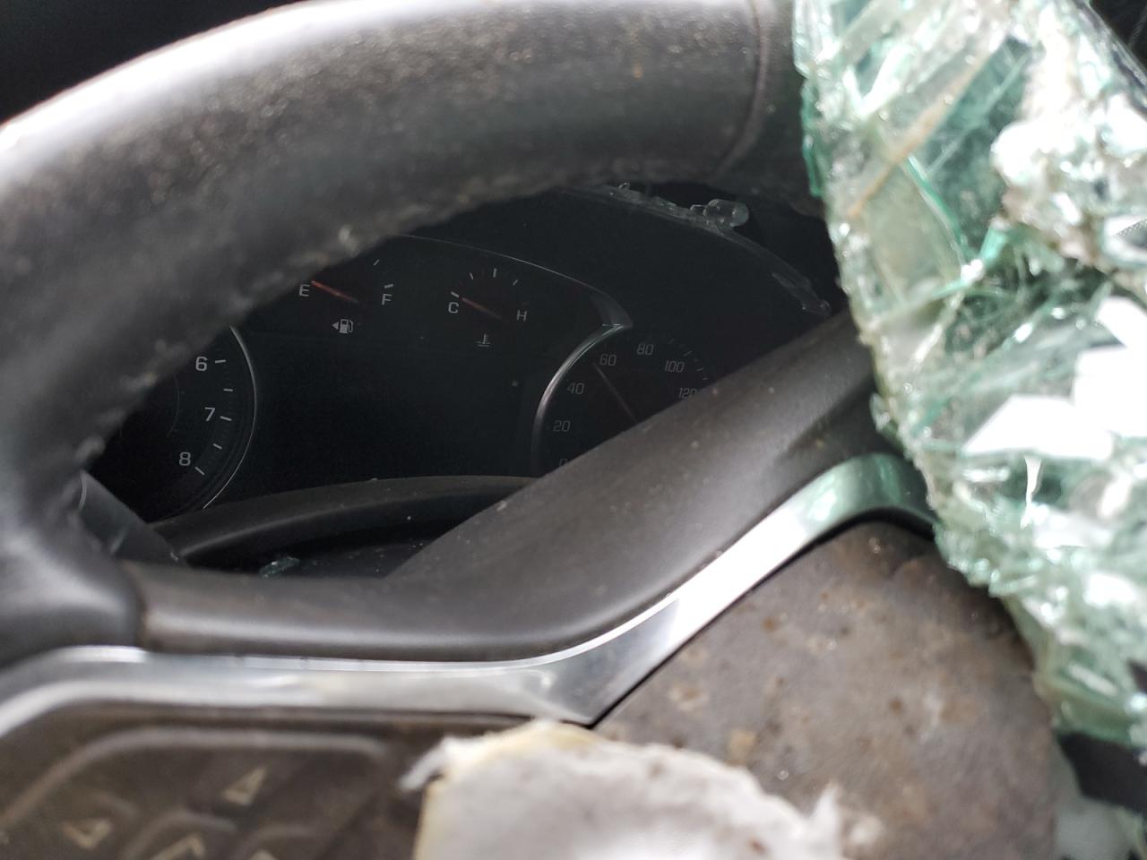 2019 Chevrolet Equinox VIN 2GNAXUEV8K6195570 Copart auction photo, rollover / side damage thumbnail 9