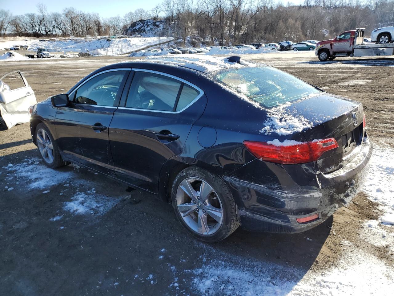 2014 Acura ILX VIN 19VDE1F56EE001432 Copart auction photo, front end / rear end damage thumbnail 2