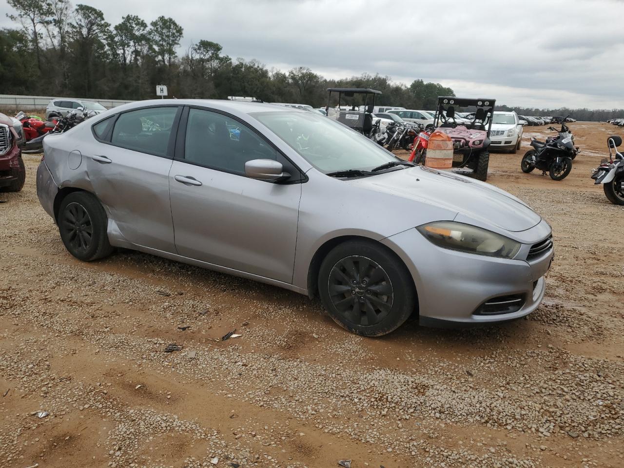 2014 Dodge Dart VIN 1C3CDFBB9ED824201 Copart auction photo, rear end damage thumbnail 4