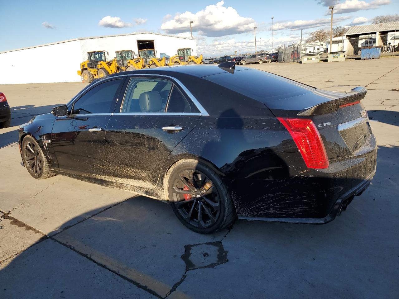 2016 Cadillac CTS VIN 1G6A15S68G0174251 Copart auction photo, front end damage thumbnail 2