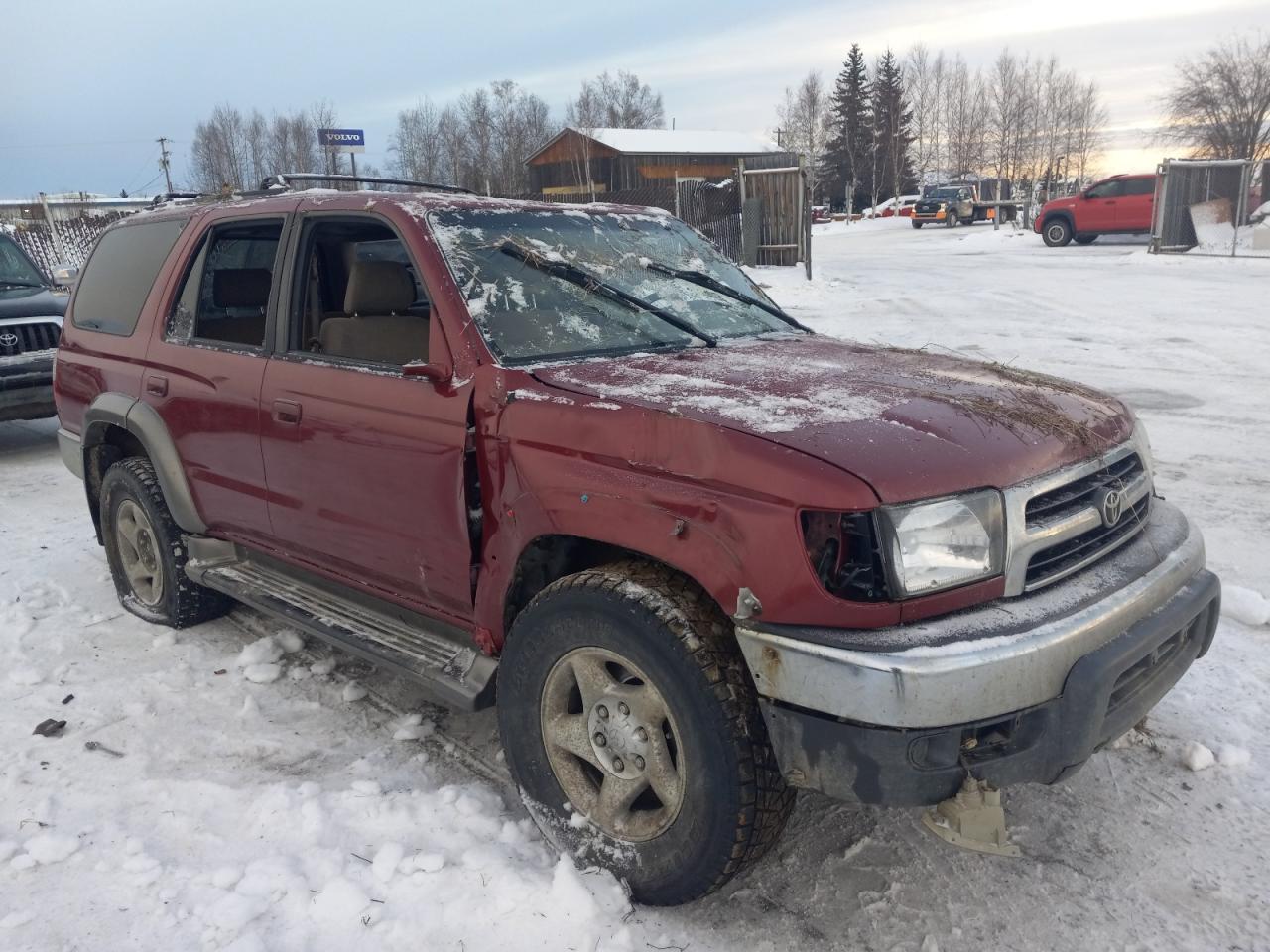 2000 Toyota 4Runner VIN JT3HN86R3Y0302746 Copart auction photo, rollover damage thumbnail 4