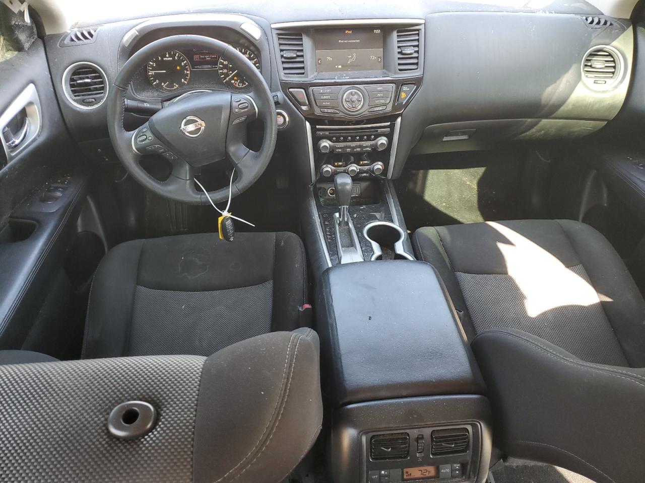 2020 Nissan Pathfinder VIN 5N1DR2BN1LC624187 Copart auction photo, front end / side damage thumbnail 8
