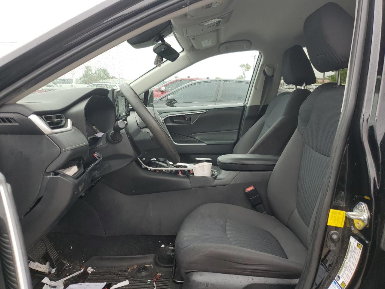 2020 Toyota RAV 4 VIN 2T3G1RFV8LW095829 Copart auction photo, front end / side damage thumbnail 7