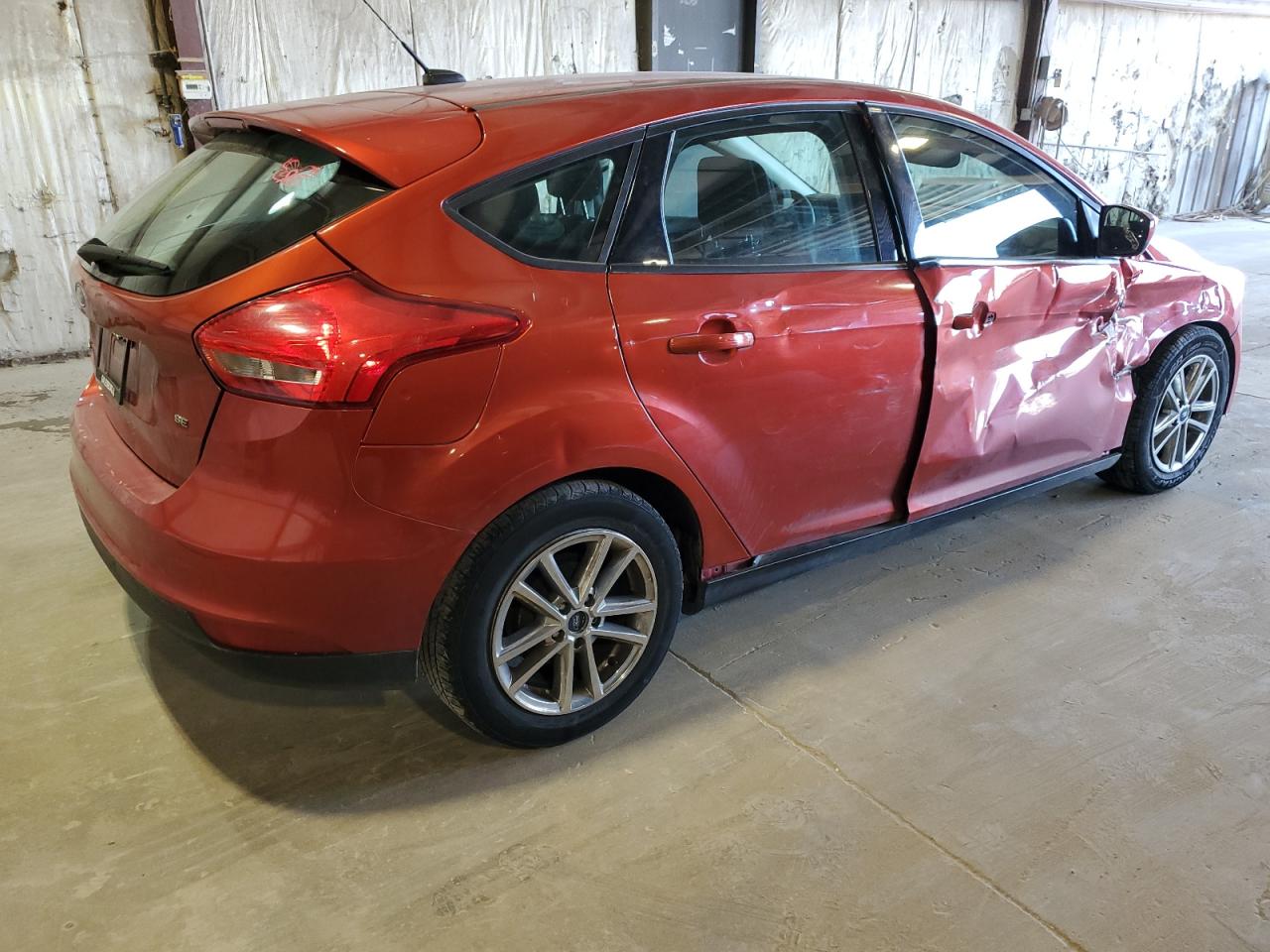 2018 Ford Focus VIN 1FADP3K23JL276238 Copart auction photo, all over damage thumbnail 3