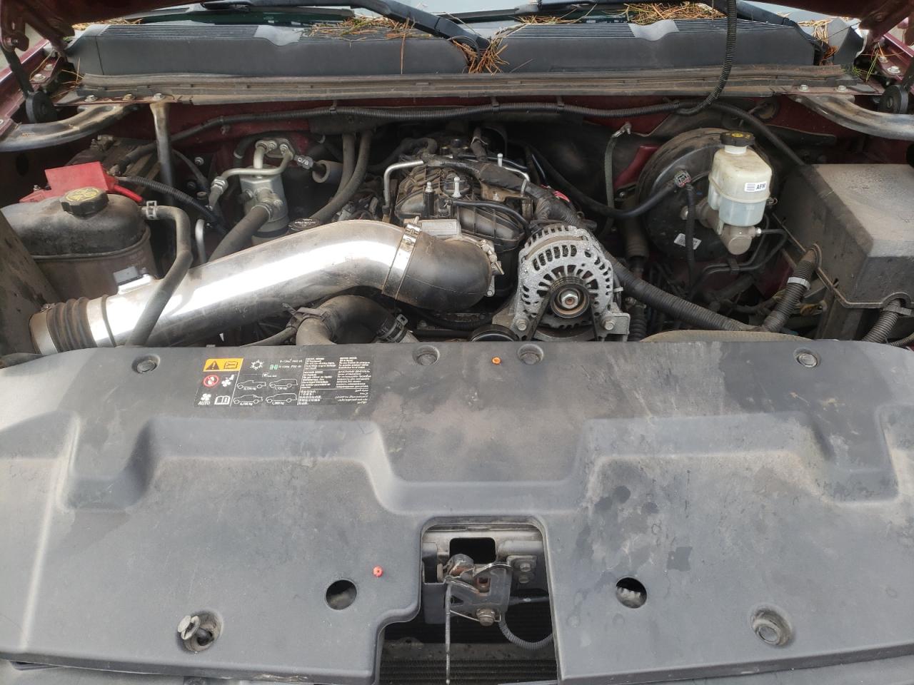 2013 Chevrolet Silverado VIN 1GCRKSE70DZ344433 Copart auction photo, all over damage thumbnail 11