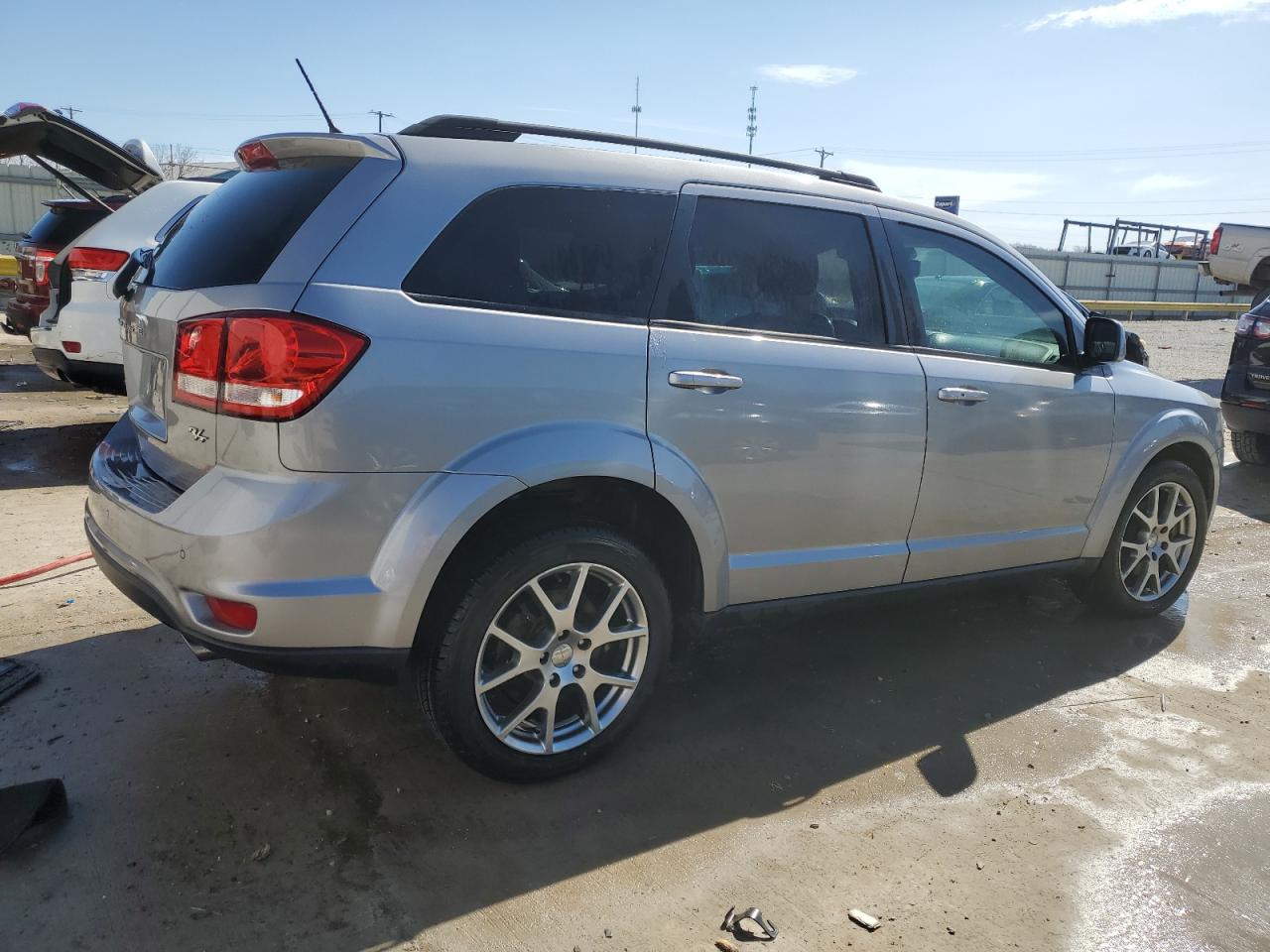 2016 Dodge Journey VIN 3C4PDDEG5GT193033 Copart auction photo, side / front end damage thumbnail 3