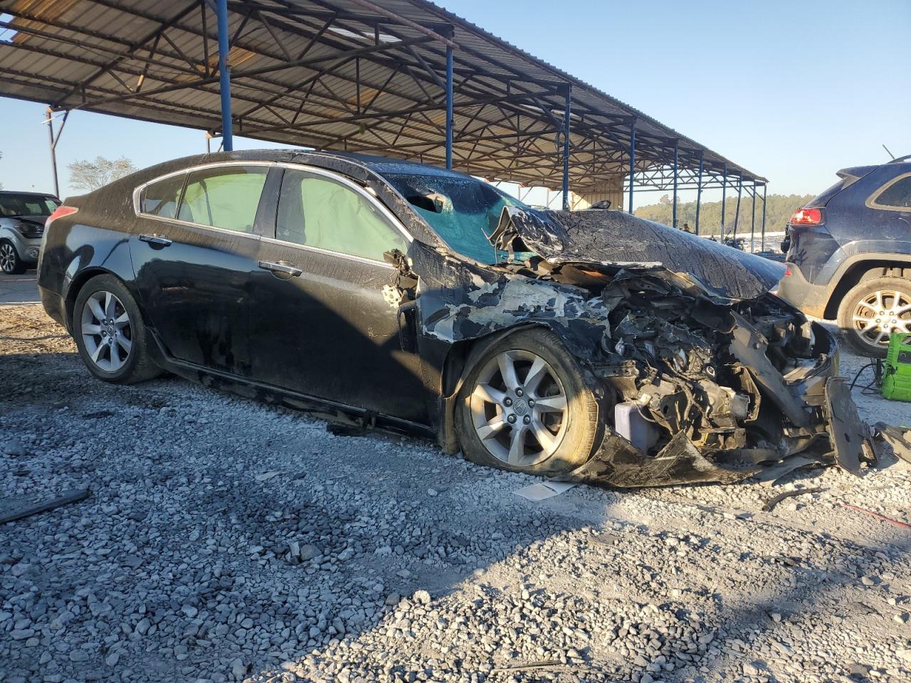 2010 Acura TL VIN 19UUA8F52AA017427 Copart auction photo, all over damage thumbnail 4