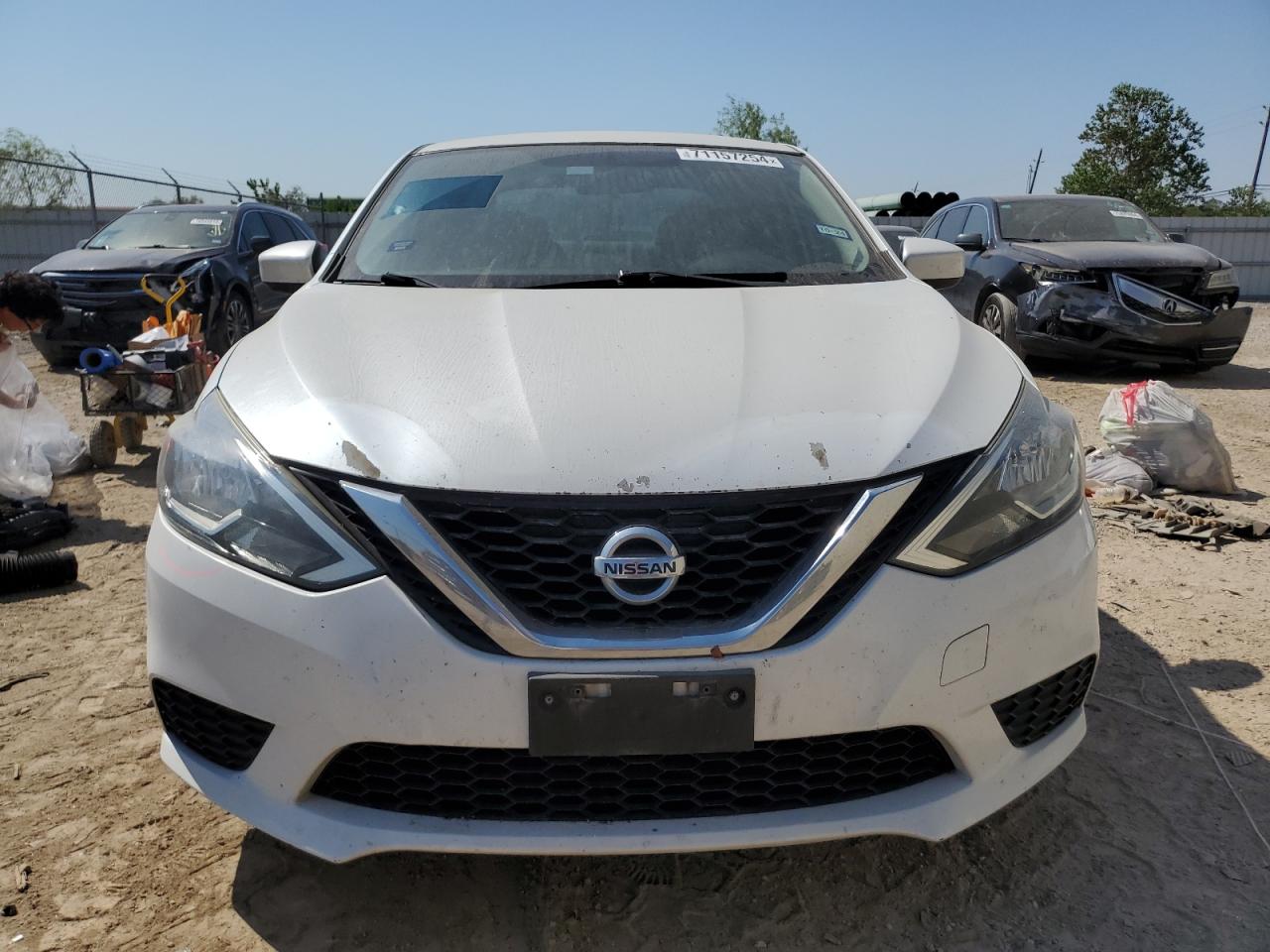 2017 Nissan Sentra VIN 3N1AB7AP9HY357118 Copart auction photo, rear end / minor dent/scratches damage thumbnail 5
