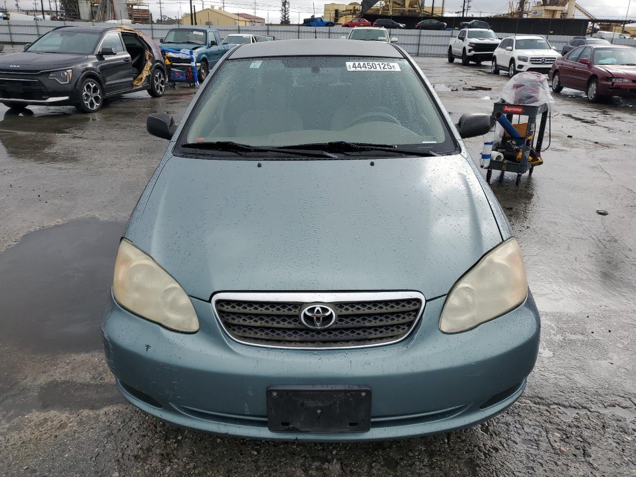 2005 Toyota Corolla VIN 1NXBR32E95Z503644 Copart auction photo, side / rear end damage thumbnail 5