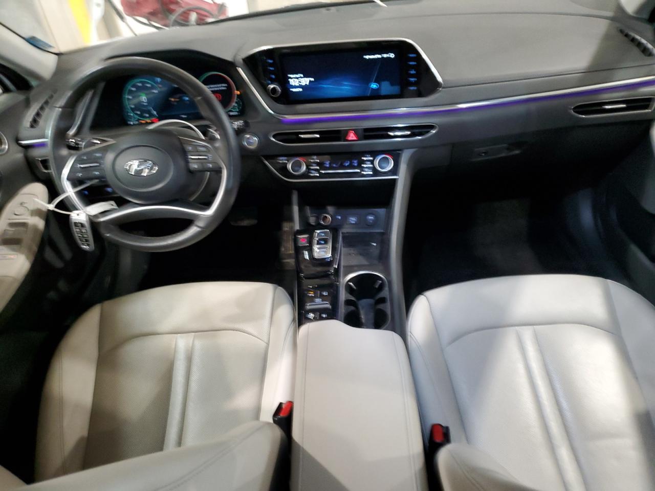 2023 Hyundai Sonata VIN KMHL54JJ9PA072134 Copart auction photo, front end damage thumbnail 8