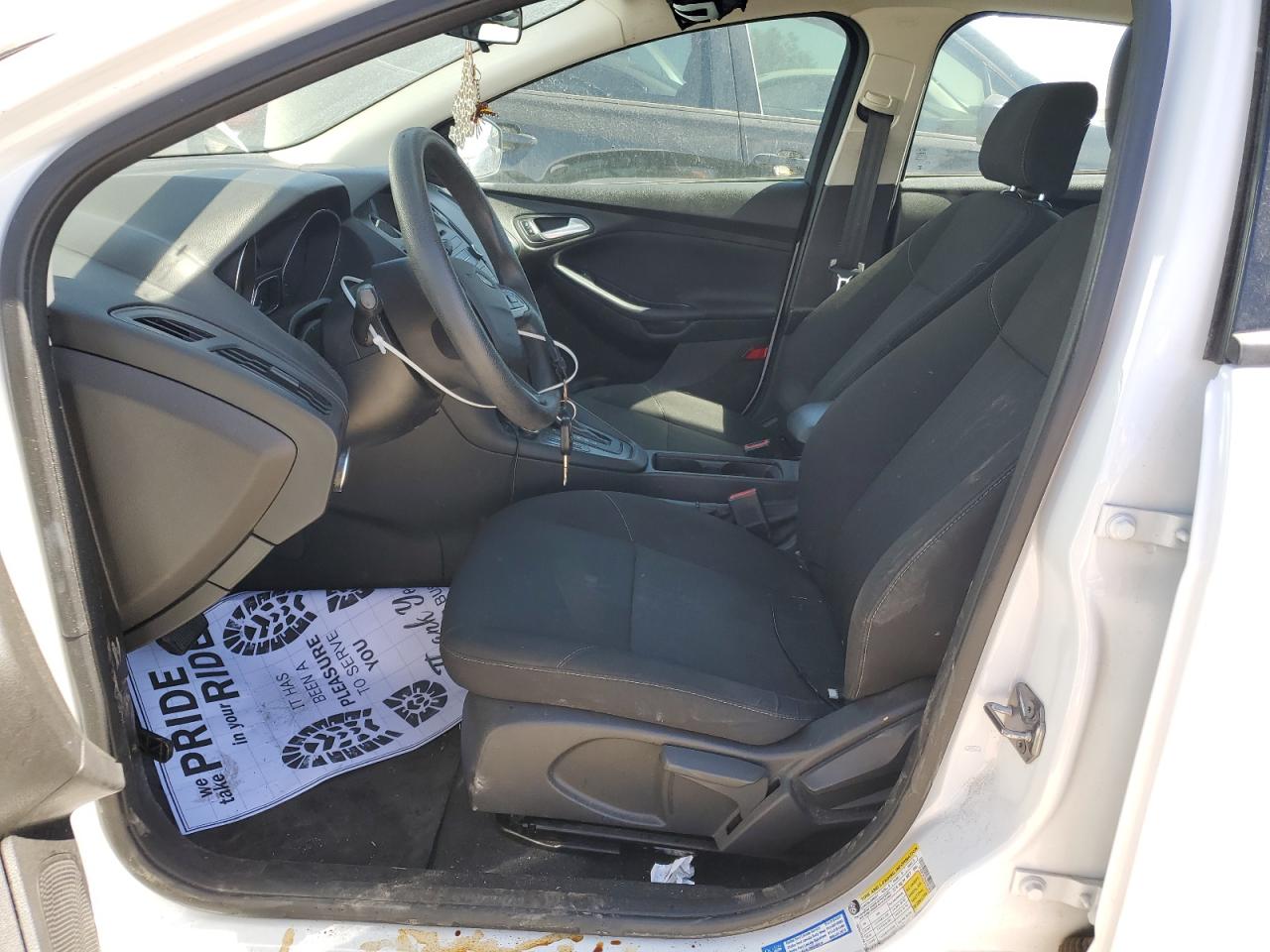2016 Ford Focus VIN 1FADP3K2XGL281803 Copart auction photo, mechanical / front end damage thumbnail 7