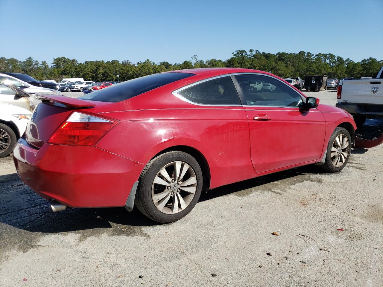 2010 Honda Accord VIN 1HGCS1B38AA019350 Copart auction photo, front end / top/roof damage thumbnail 3