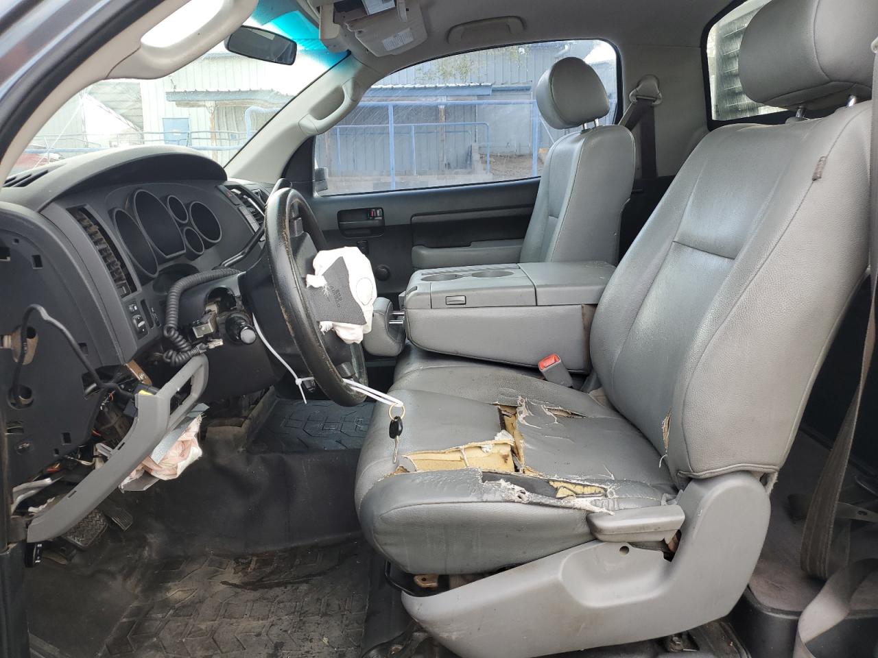 2010 Toyota Tundra VIN 5TFKM5F18AX001013 Copart auction photo, front end / rear end damage thumbnail 7