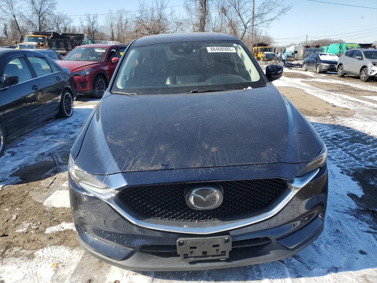 2021 Mazda CX-5 VIN JM3KFBDM6M1393283 Copart auction photo, all over damage thumbnail 5