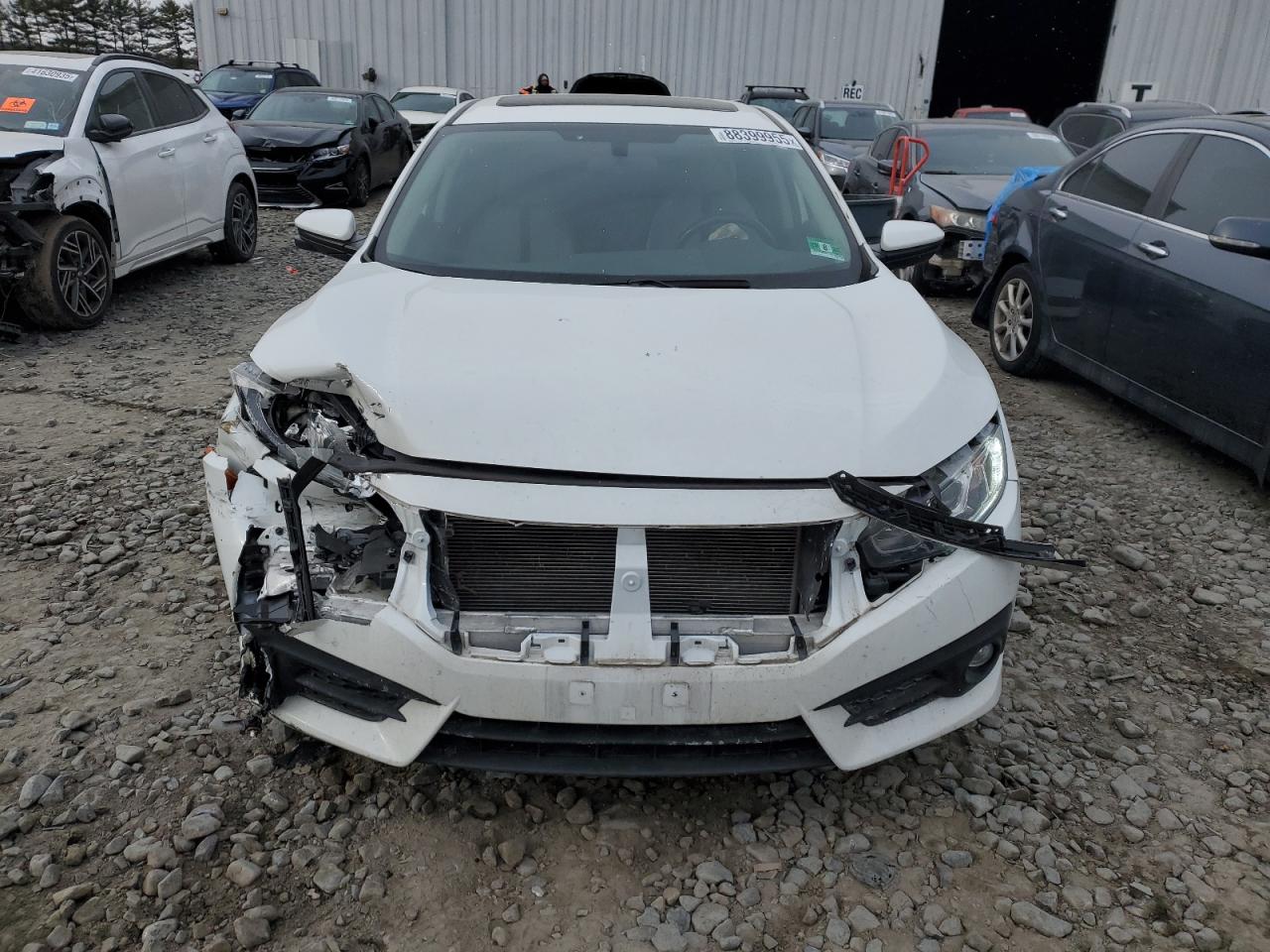 2018 Honda Civic VIN JHMFC1F30JX024833 Copart auction photo, front end damage thumbnail 5