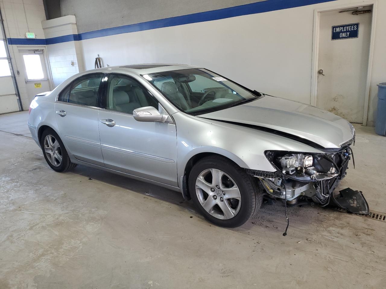 2008 Acura RL VIN JH4KB16528C001848 Copart auction photo, front end damage thumbnail 4