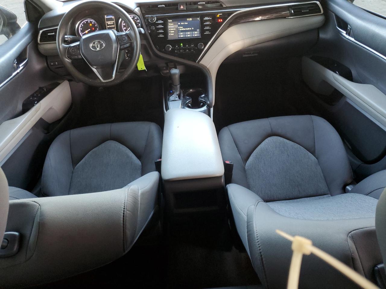 2018 Toyota Camry VIN 4T1B11HK1JU114841 Copart auction photo, front end / rear end damage thumbnail 8