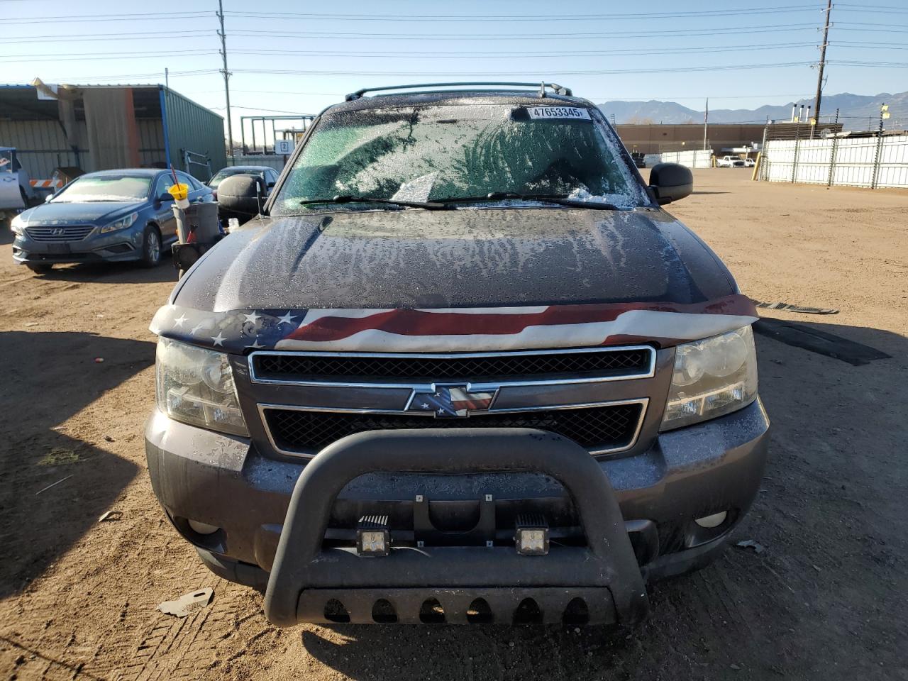 2010 Chevrolet Avalanche VIN 3GNVKEE09AG139649 Copart auction photo, rear end / front end damage thumbnail 5