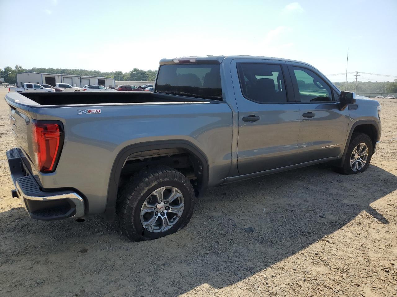 2020 GMC Sierra VIN 3GTU9AEF0LG220393 Copart auction photo, front end / side damage thumbnail 3