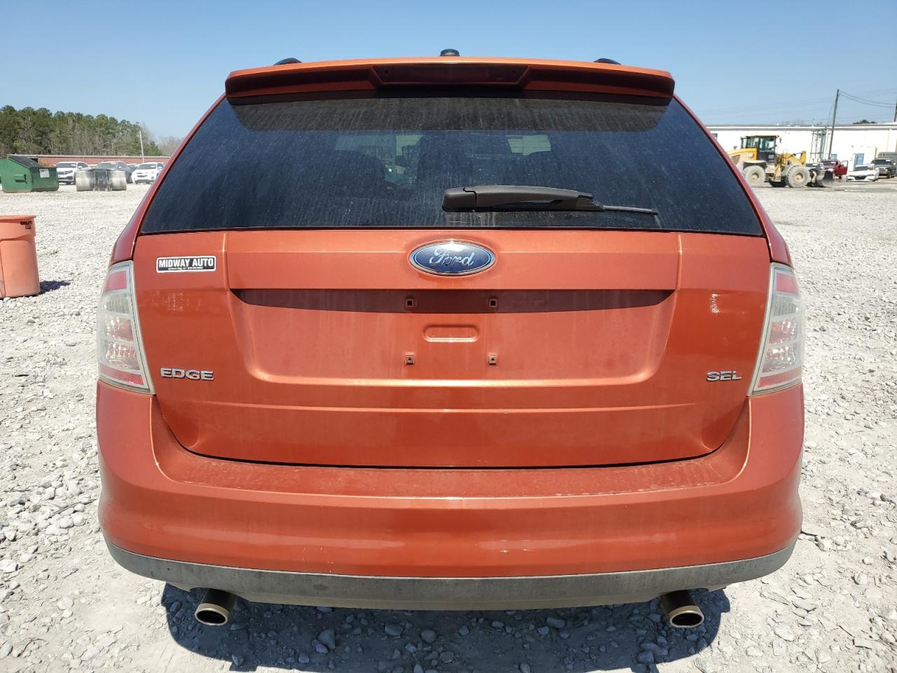 2007 Ford Edge VIN 2FMDK38C07BA78259 Copart auction photo, front end / side damage thumbnail 6