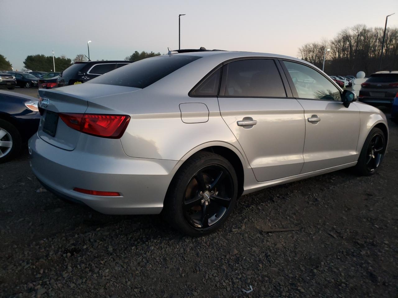 2015 Audi A3 VIN WAUACGFF2F1131804 Copart auction photo, minor dent/scratches damage thumbnail 3