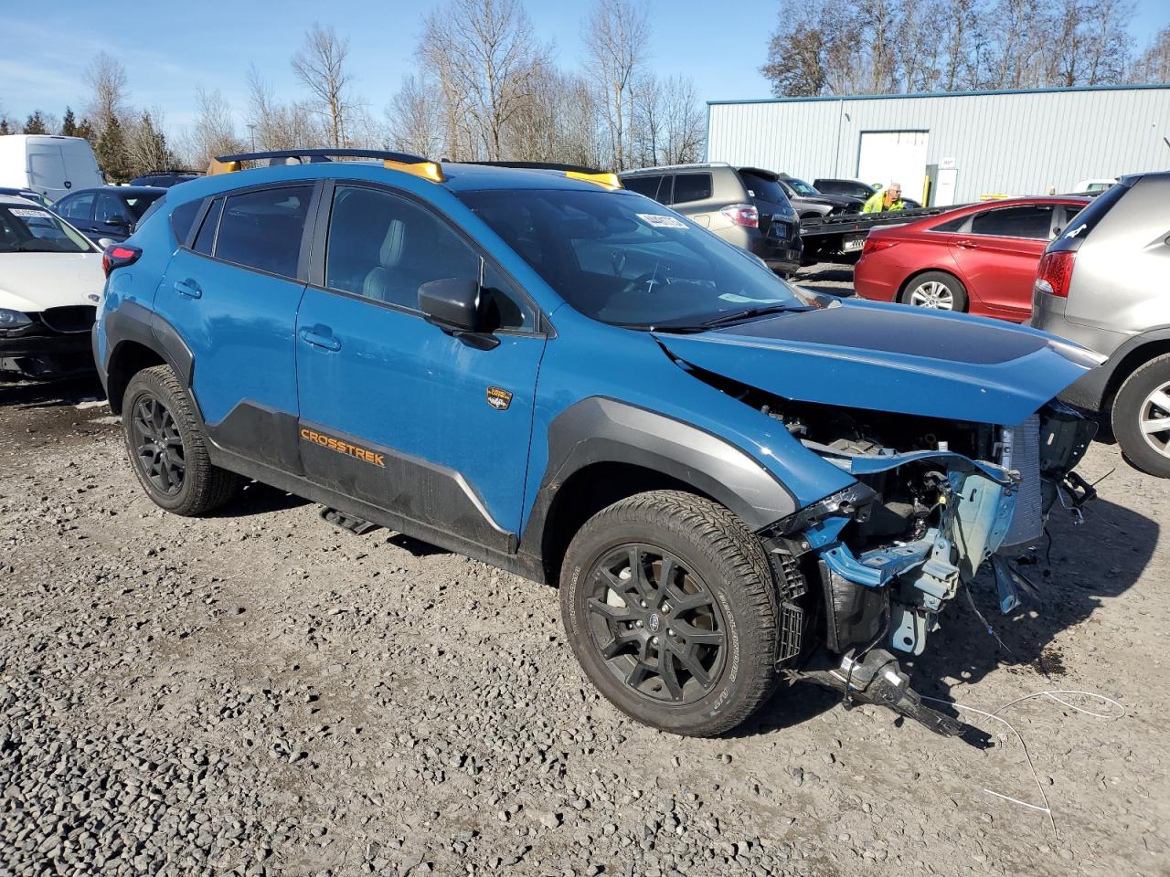 2024 Subaru XV VIN 4S4GUHU66R3809476 Copart auction photo, front end damage thumbnail 4