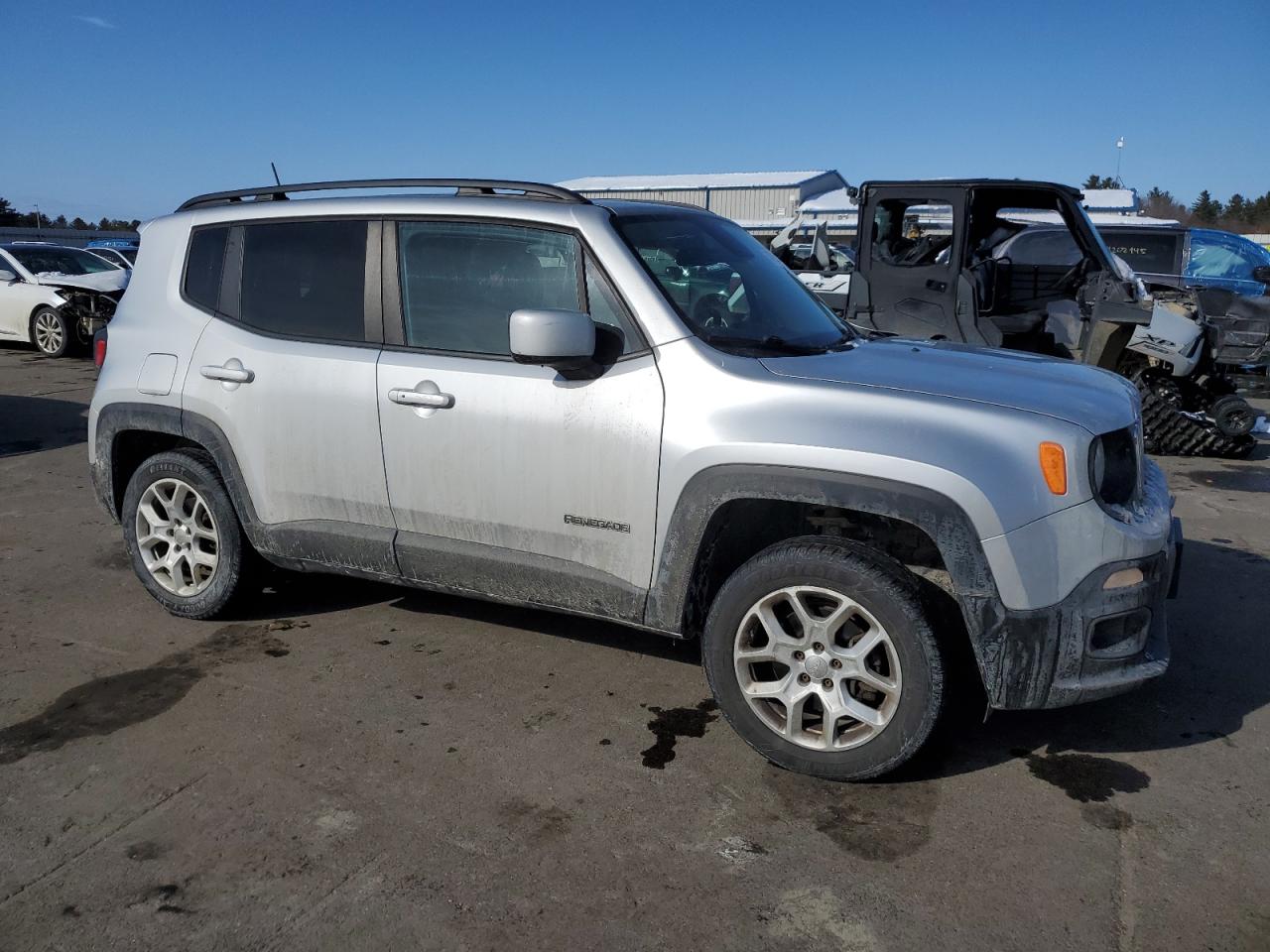 2015 Jeep Renegade VIN ZACCJBBT8FPC22334 Copart auction photo, side / undercarriage damage thumbnail 4