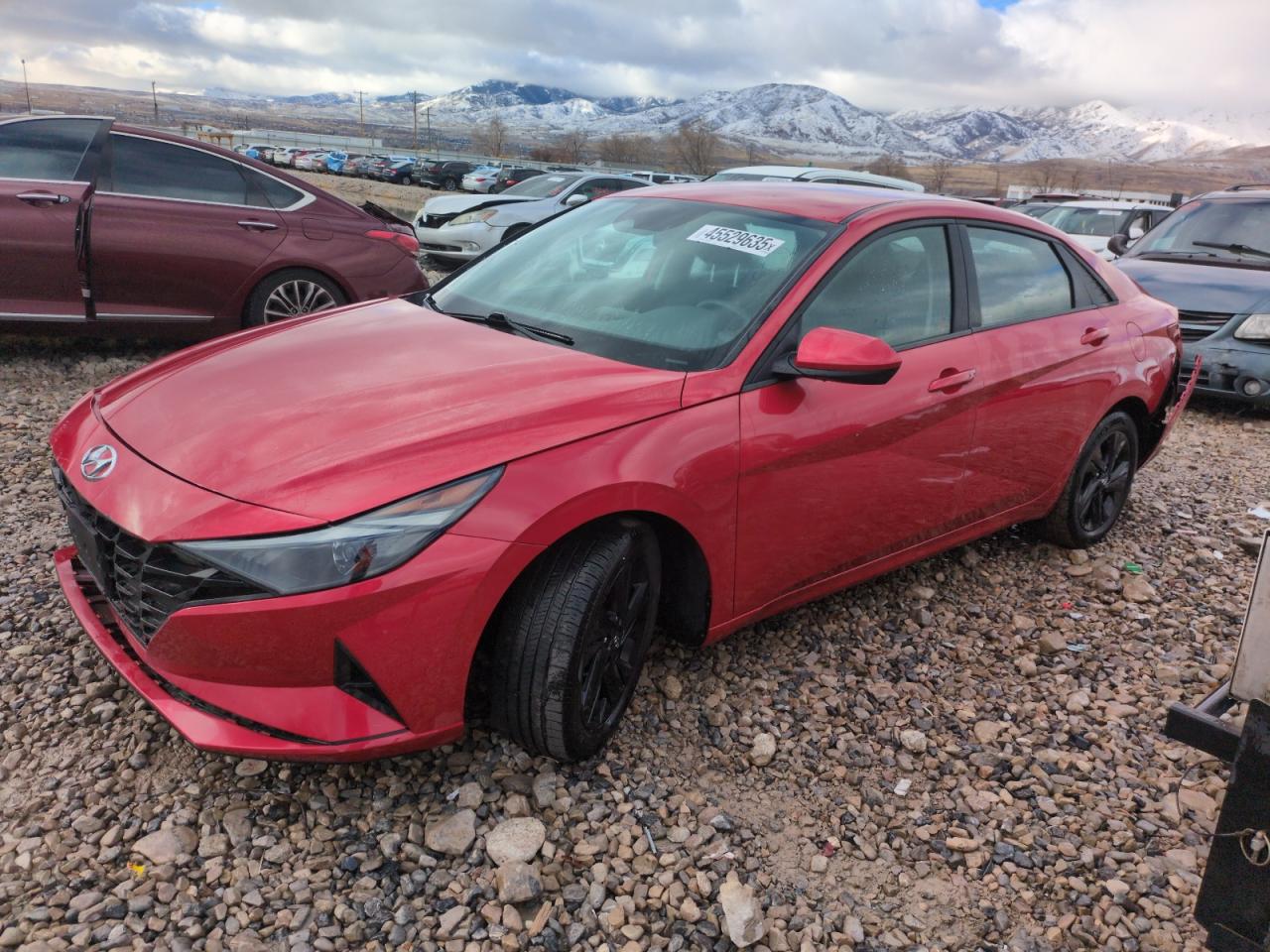 2021 Hyundai Elantra VIN 5NPLM4AG6MH046221