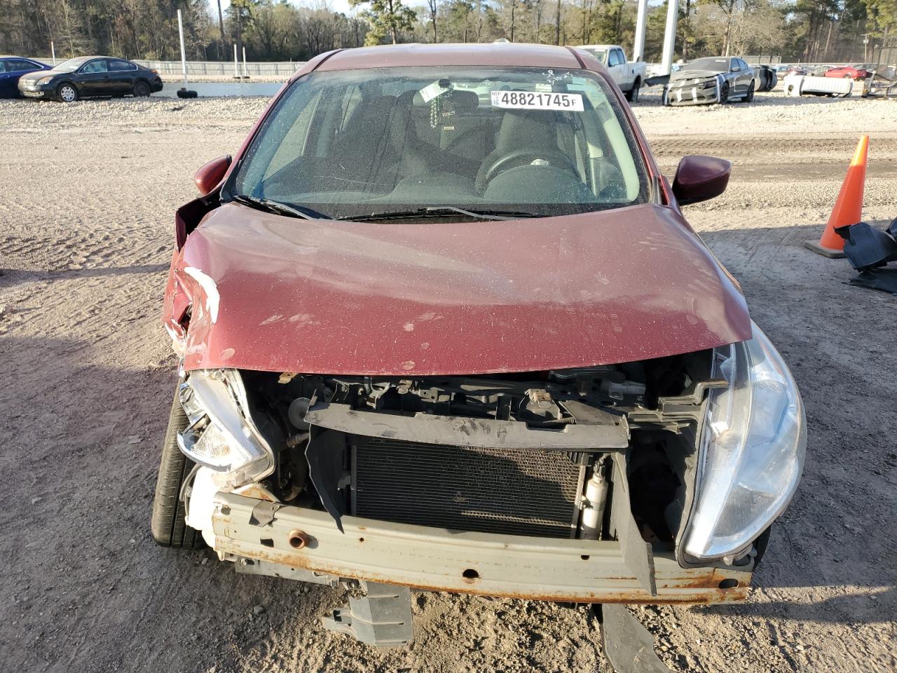2017 Nissan Versa VIN 3N1CN7AP1HL830488 Copart auction photo, front end / minor dent/scratches damage thumbnail 5