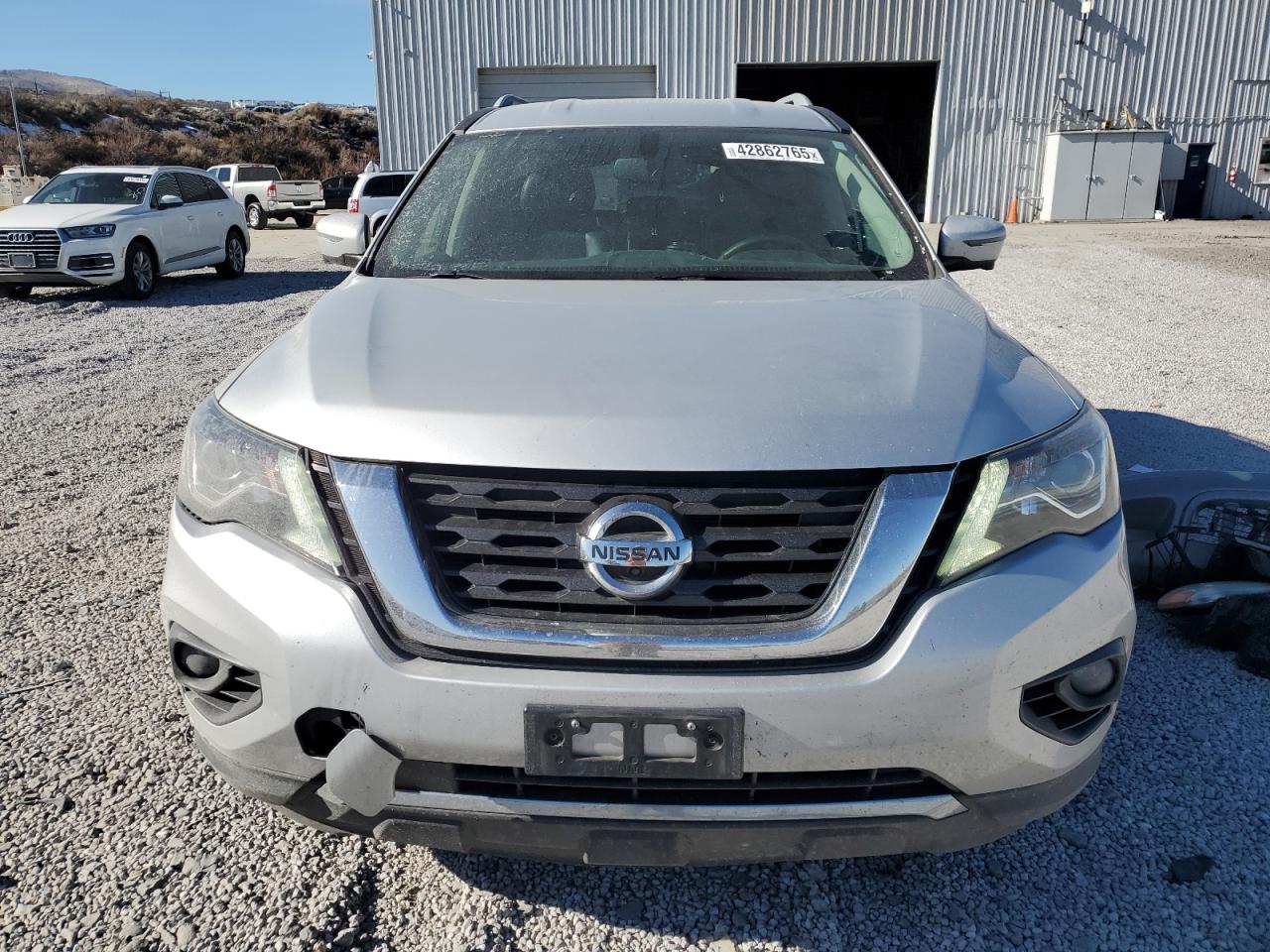 2019 Nissan Pathfinder VIN 5N1DR2MM4KC613462 Copart auction photo, side damage thumbnail 5