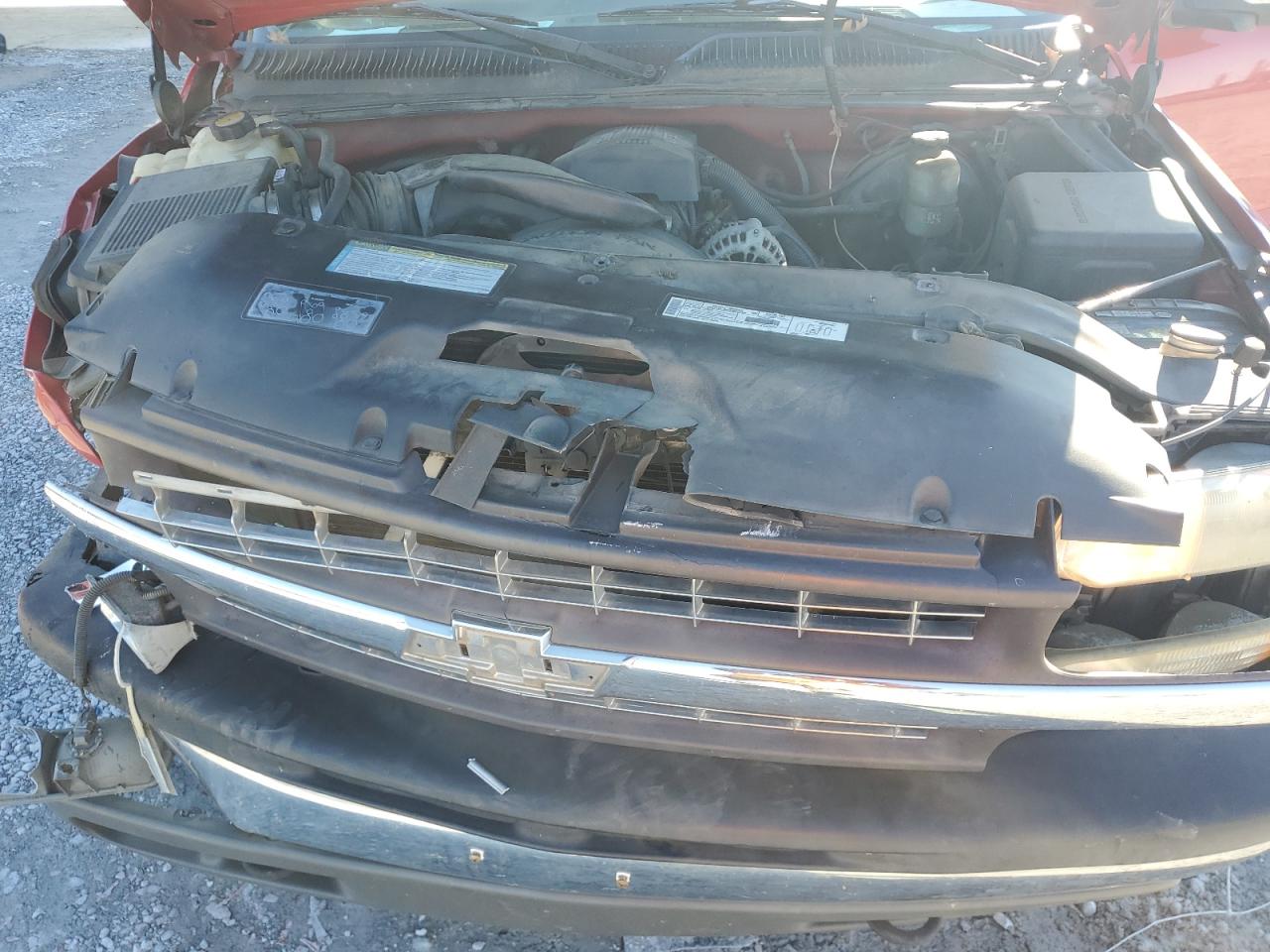 2000 Chevrolet Silverado VIN 1GCEK14V9YZ155052 Copart auction photo, front end / side damage thumbnail 13