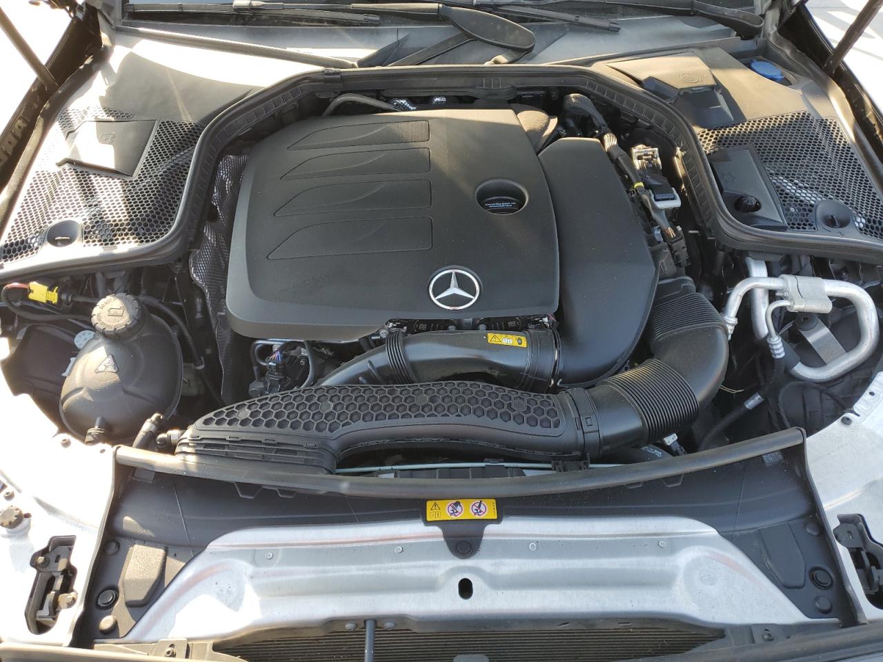 2021 Mercedes-Benz C-klasse VIN W1KWF8DB7MR636411 Copart auction photo, side damage thumbnail 13