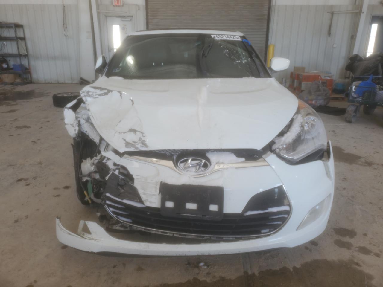 2016 Hyundai Veloster VIN KMHTC6AD7GU264002 Copart auction photo, front end damage thumbnail 5