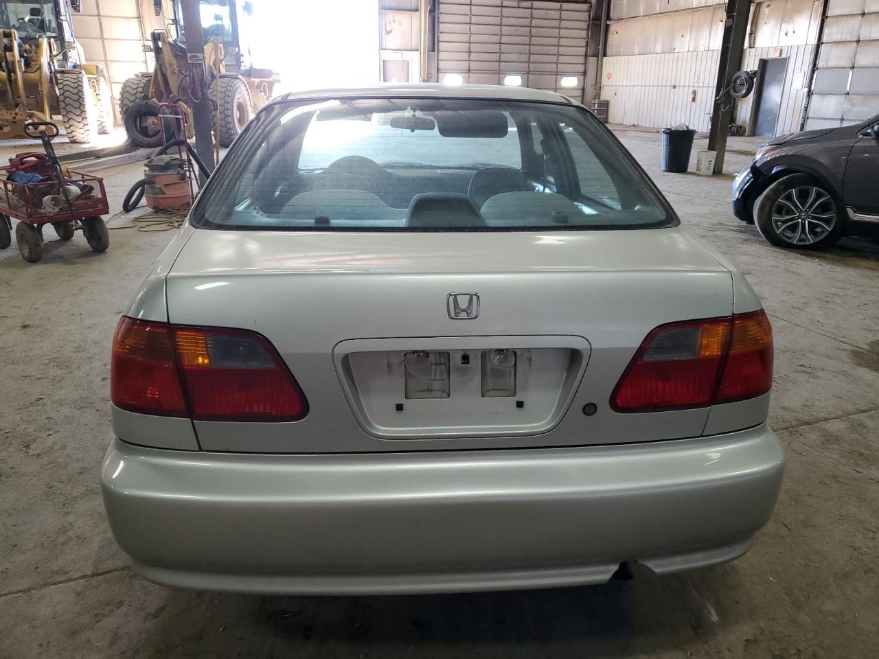 2000 Honda Civic VIN 2HGEJ6610YH552001 Copart auction photo, hail / front end damage thumbnail 6