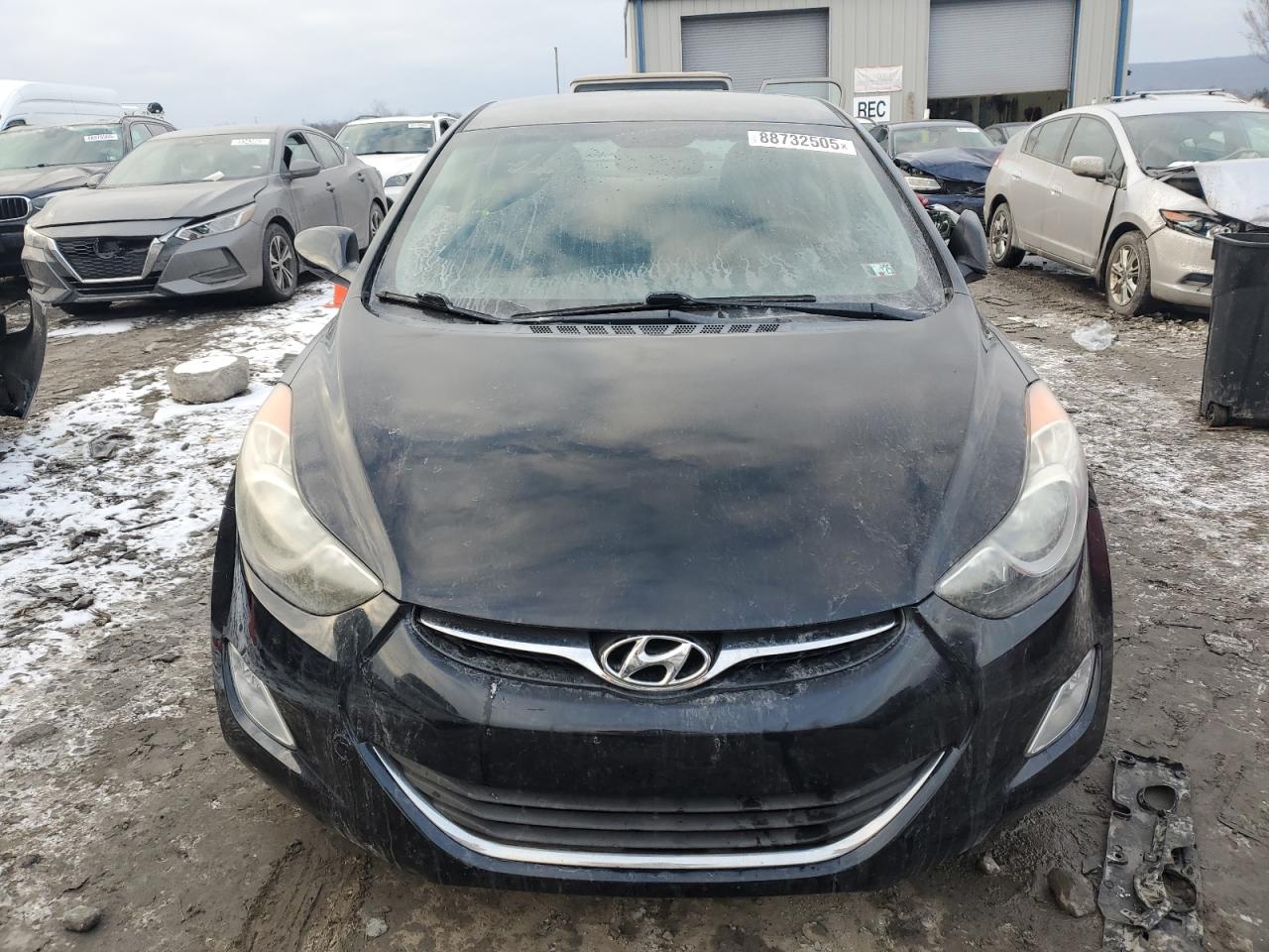 2013 Hyundai Elantra VIN 5NPDH4AEXDH319796 Copart auction photo, rear end / minor dent/scratches damage thumbnail 5