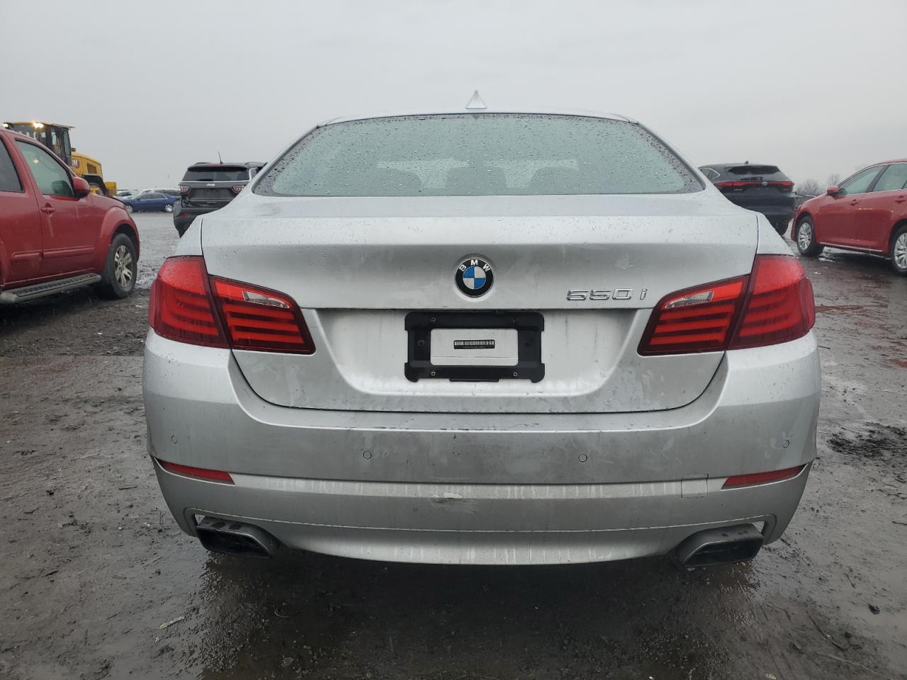 2011 BMW 5er VIN WBAFR9C58BC618046 Copart auction photo, front end damage thumbnail 6