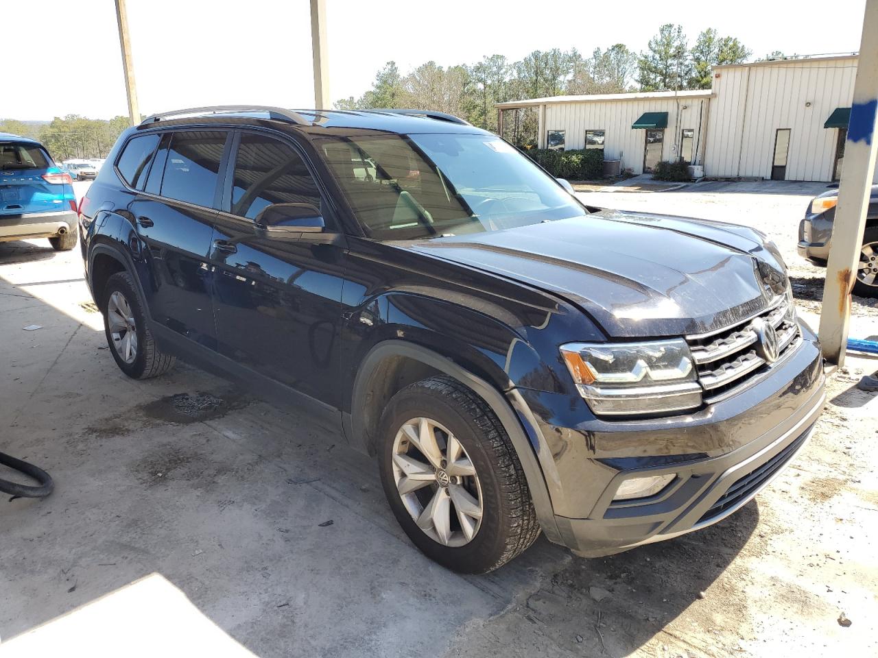 2019 Volkswagen Atlas VIN 1V2WR2CA6KC544373 Copart auction photo, front end damage thumbnail 4