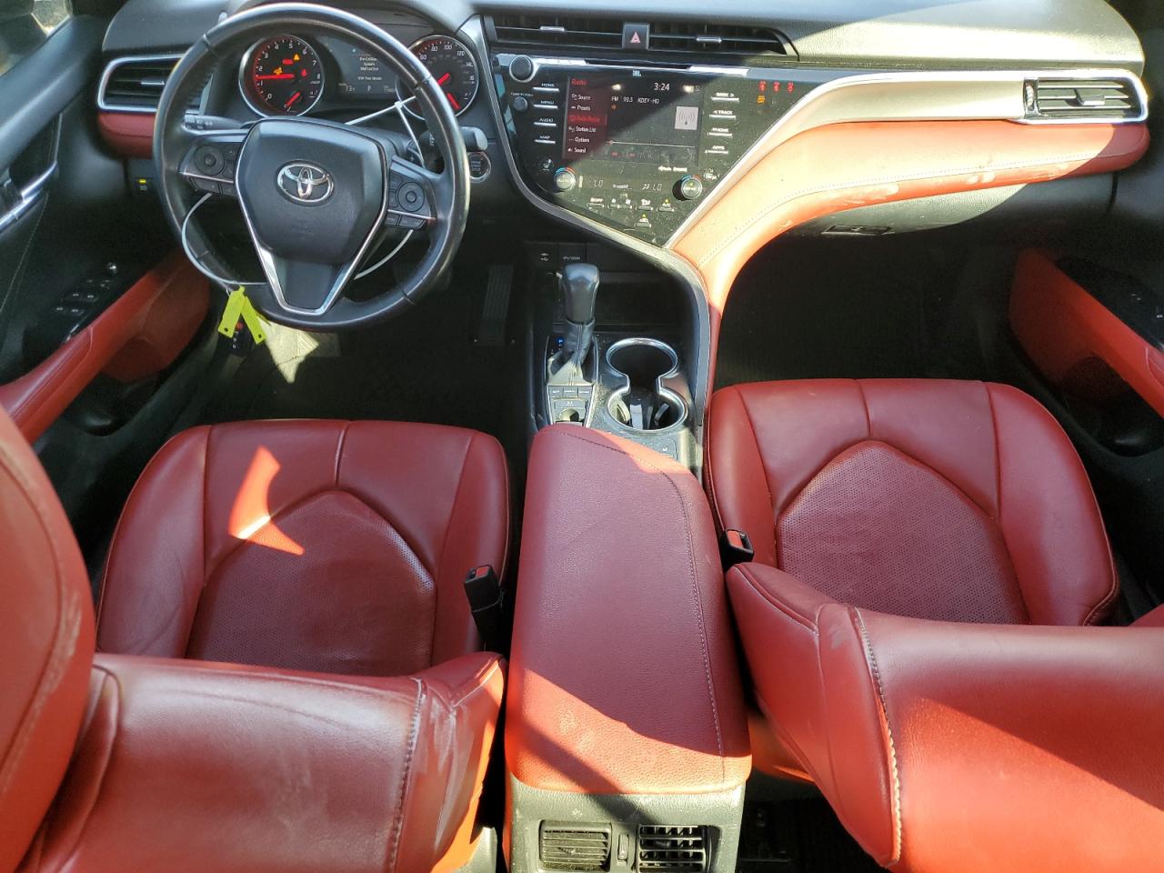 2018 Toyota Camry VIN 4T1BZ1HK6JU014680 Copart auction photo, front end / side damage thumbnail 8