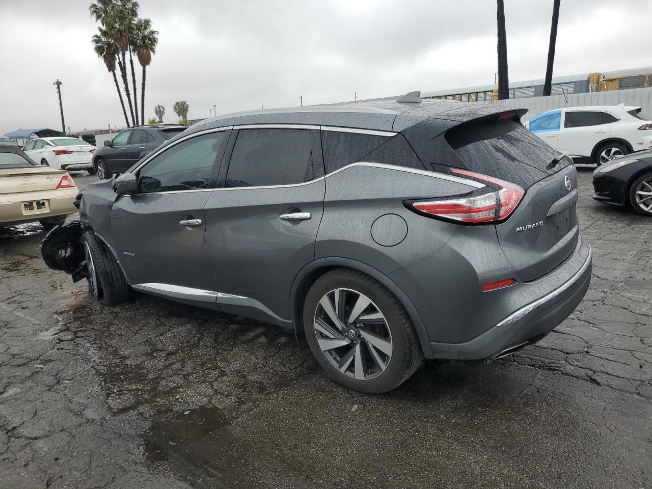 2016 Nissan Murano VIN 5N1CZ2MH8GN154074 Copart auction photo, front end / undercarriage damage thumbnail 2
